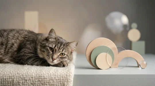 Illustration conceptuelle montrant l'optimisation des remboursements d'assurance pour chat avec une approche stratégique de la franchise