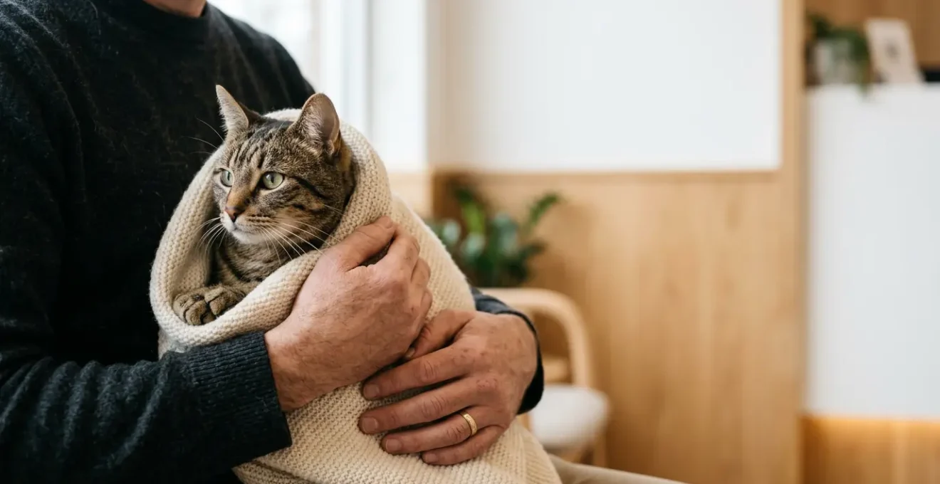Propriétaire de chat face aux défis financiers des soins vétérinaires d'urgence