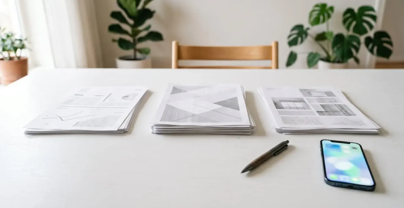 Composition minimaliste de documents vétérinaires parfaitement organisés prêts pour remboursement